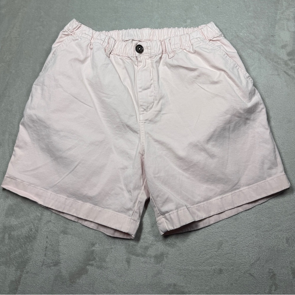 Chubbies Women’s Light Pink Regular Fit Stretch Waist Shorts Size Large